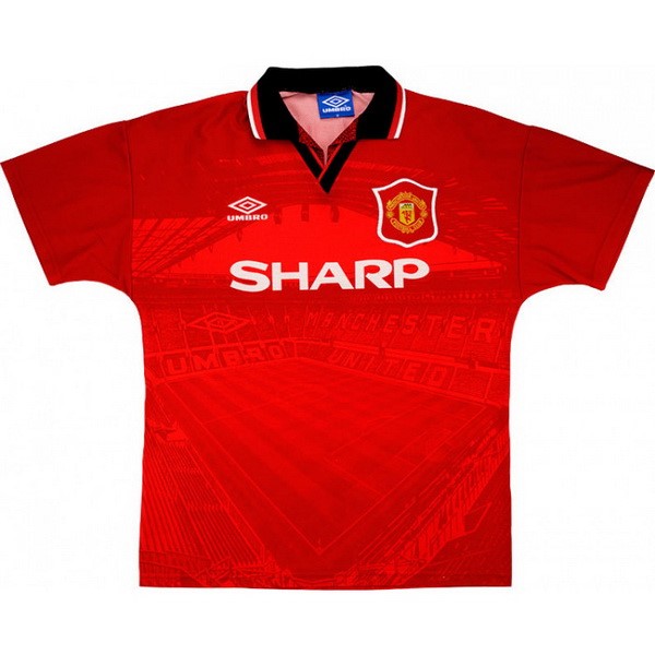 Camiseta Manchester United Primera Retro 1994 1996 Rojo